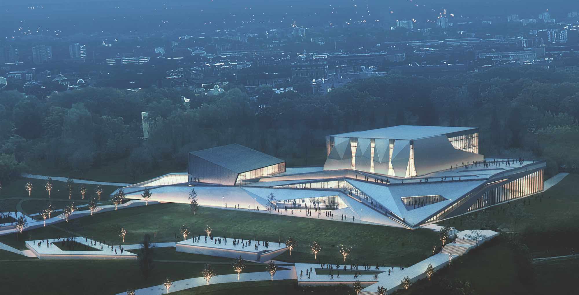 Vilnius Concert Hall in Lithuania by